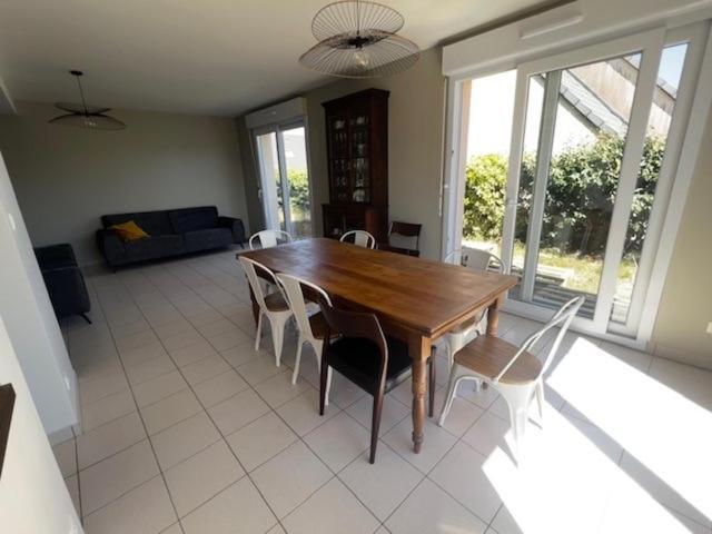 La villa Noukey à 150m de la plage et des cabines Gouville-sur-Mer Esterno foto