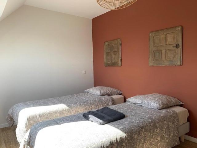 La villa Noukey à 150m de la plage et des cabines Gouville-sur-Mer Esterno foto