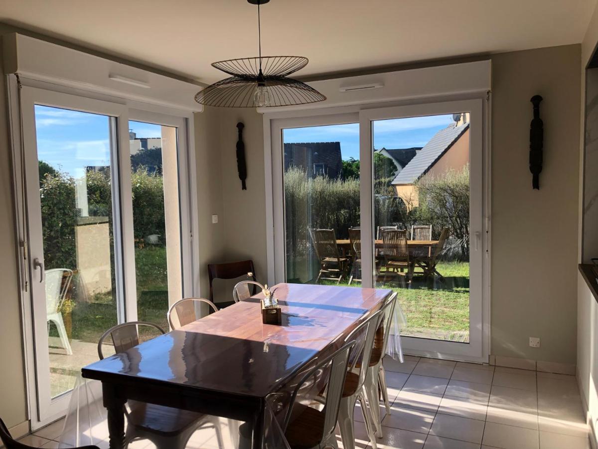 La villa Noukey à 150m de la plage et des cabines Gouville-sur-Mer Esterno foto