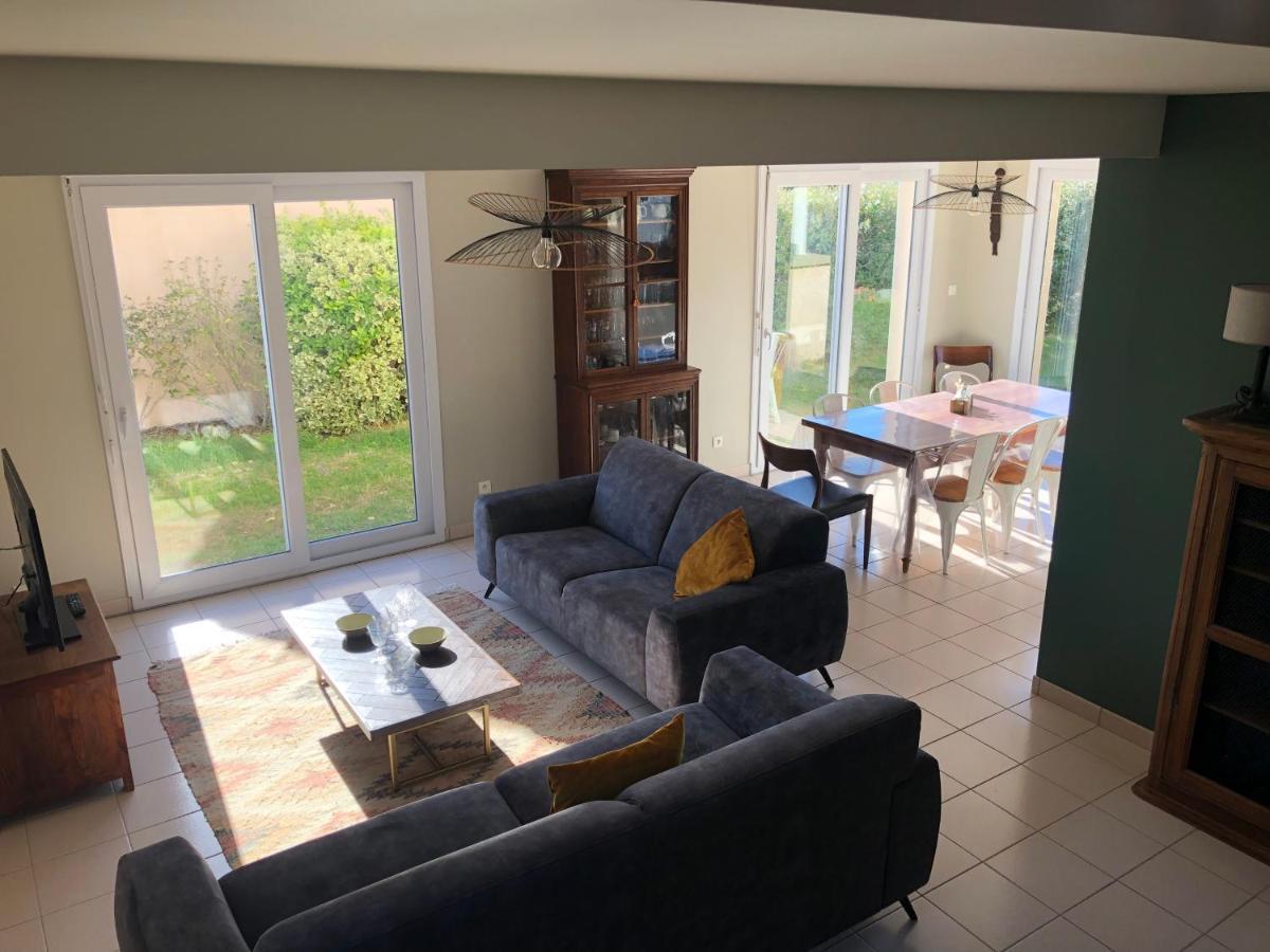 La villa Noukey à 150m de la plage et des cabines Gouville-sur-Mer Esterno foto